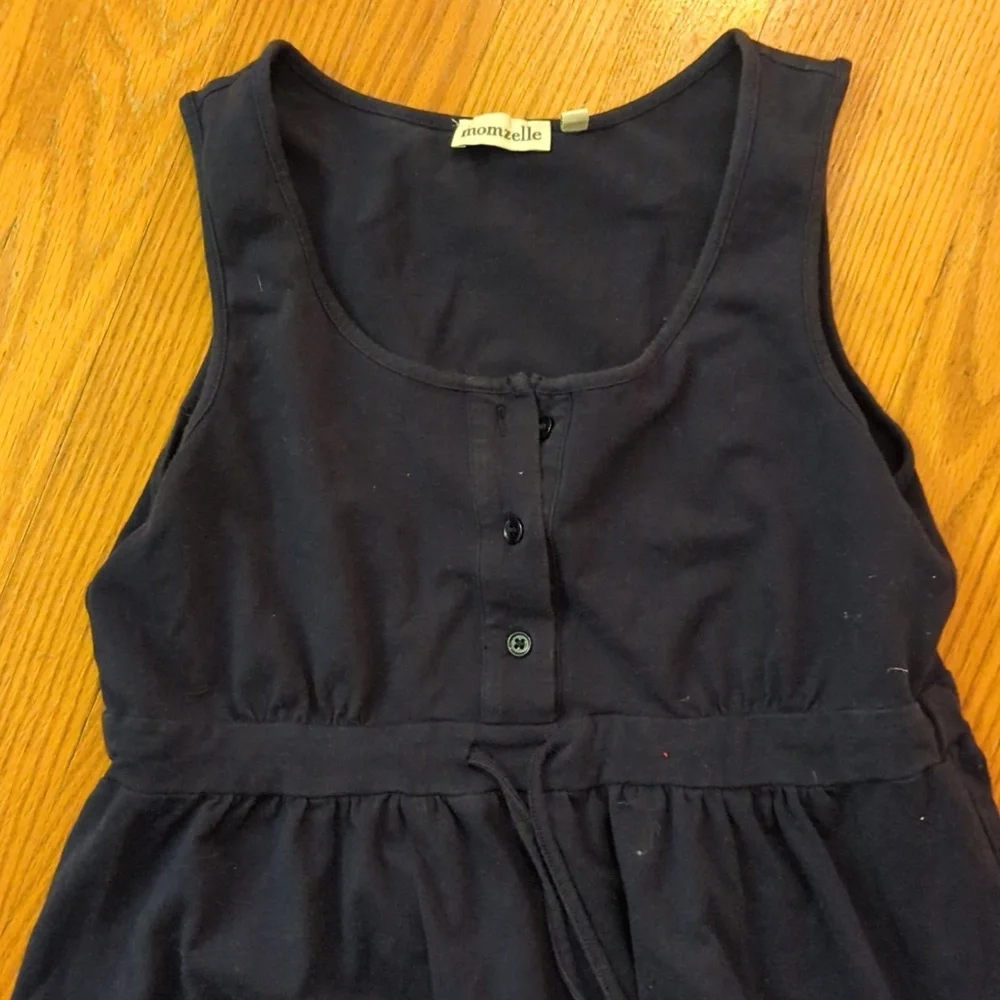 Momzelle lace hem nursing dress - Picture 3 of 5